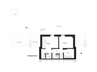 Casa per le vacanze Lohme Pianta del piano 41