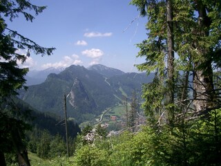 Blick auf unseren Hausberg, den Kofel