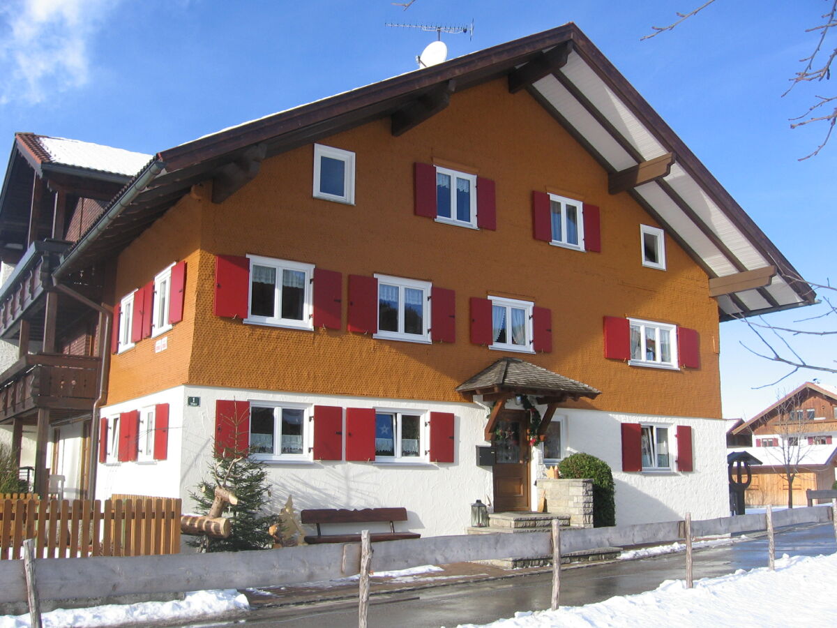 Haus im Winter