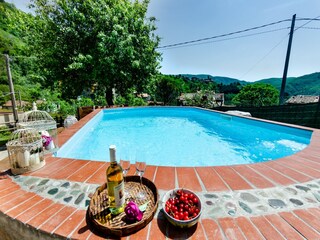 Maison de vacances Pescia Enregistrement extérieur 9