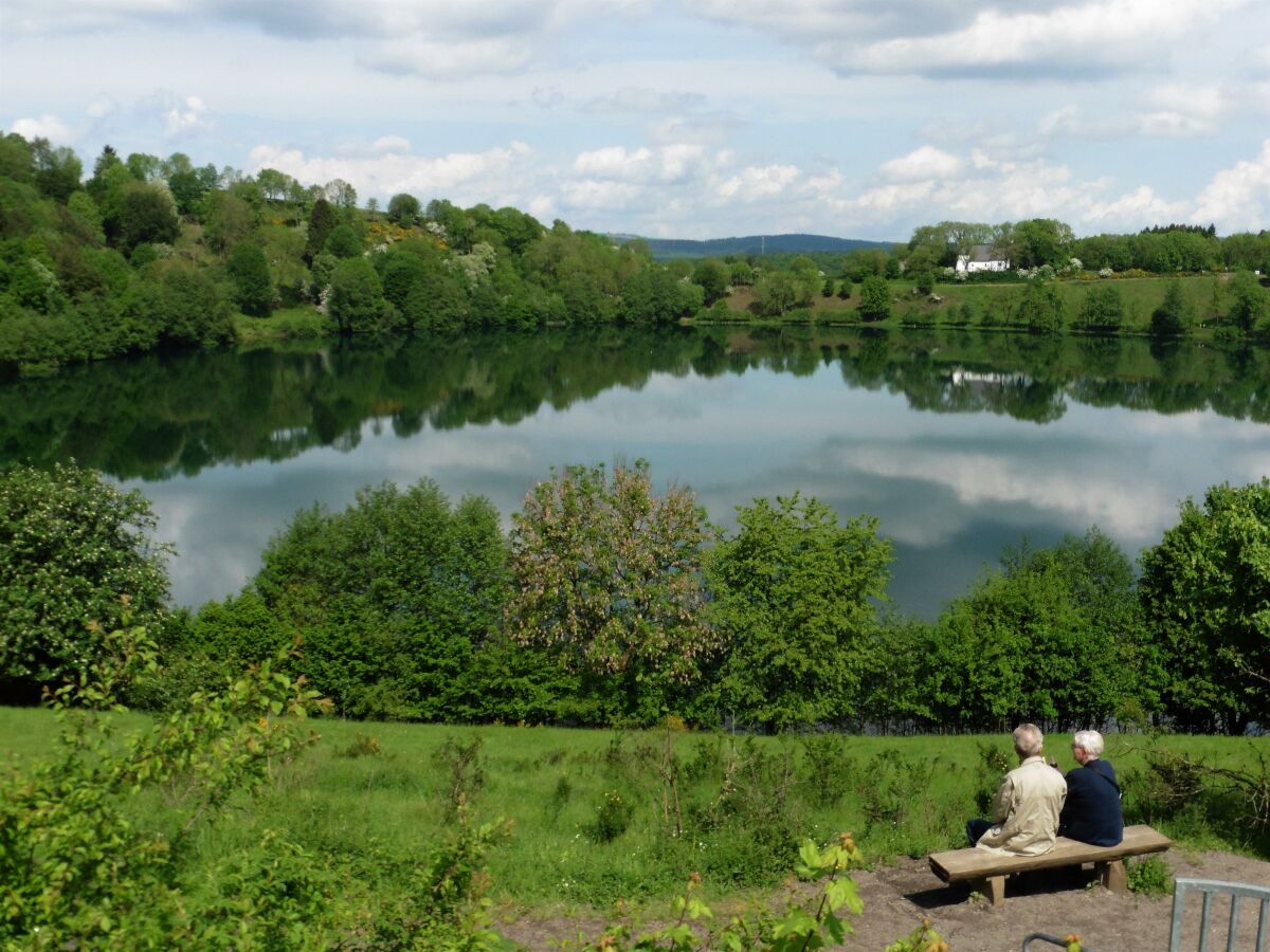 Blick aufs Weinfelder Maar