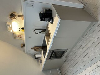 Voll ausgestattete Küchenzeile