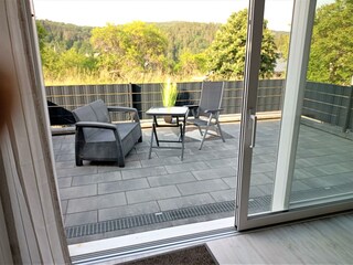 Fewo Monika, Terrasse