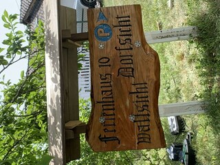 Schild Ferienwohnungen