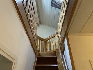 Raumspartreppe zum Spitzboden mit 2 Betten - Dorfs