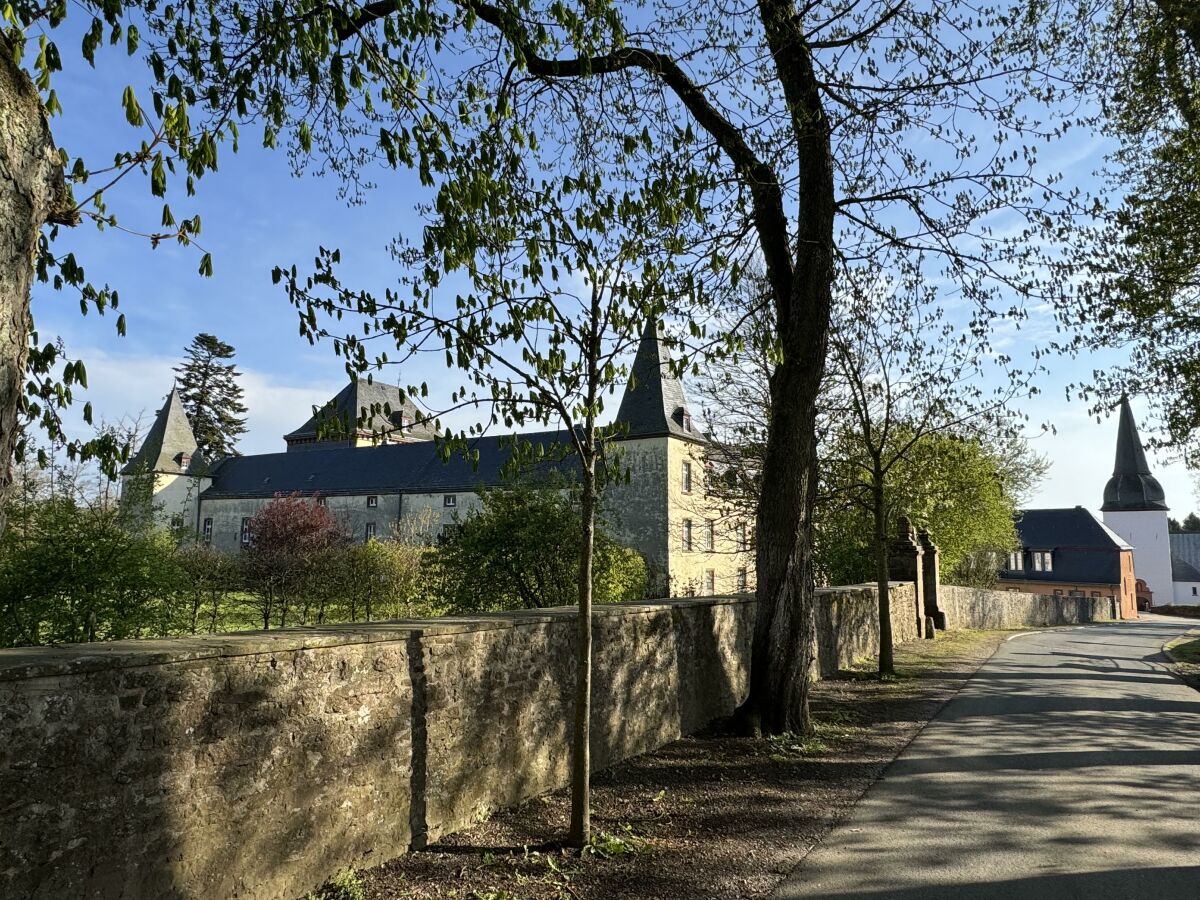 Blick auf Schloss Schmidtheim