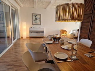 Abendstimmung im Haus