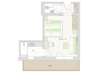 Dorfstube Zimmer 104