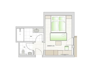 Dorfstube Zimmer 203