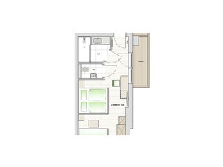 Dorfstube Zimmer 204