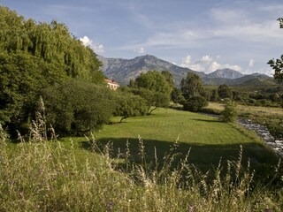 Blick auf die Berge