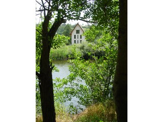 Blick vom gegenüberliegenden Werraufer