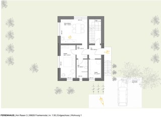 Grundriss "das Kleine Bootsman" im EG