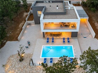 Villa Maslenica Buitenaudio-opname 8