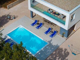 Villa Maslenica Buitenaudio-opname 14