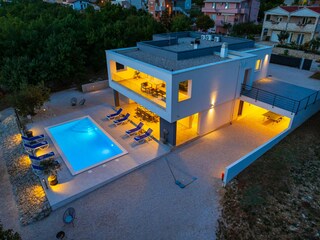 Villa Maslenica Buitenaudio-opname 19