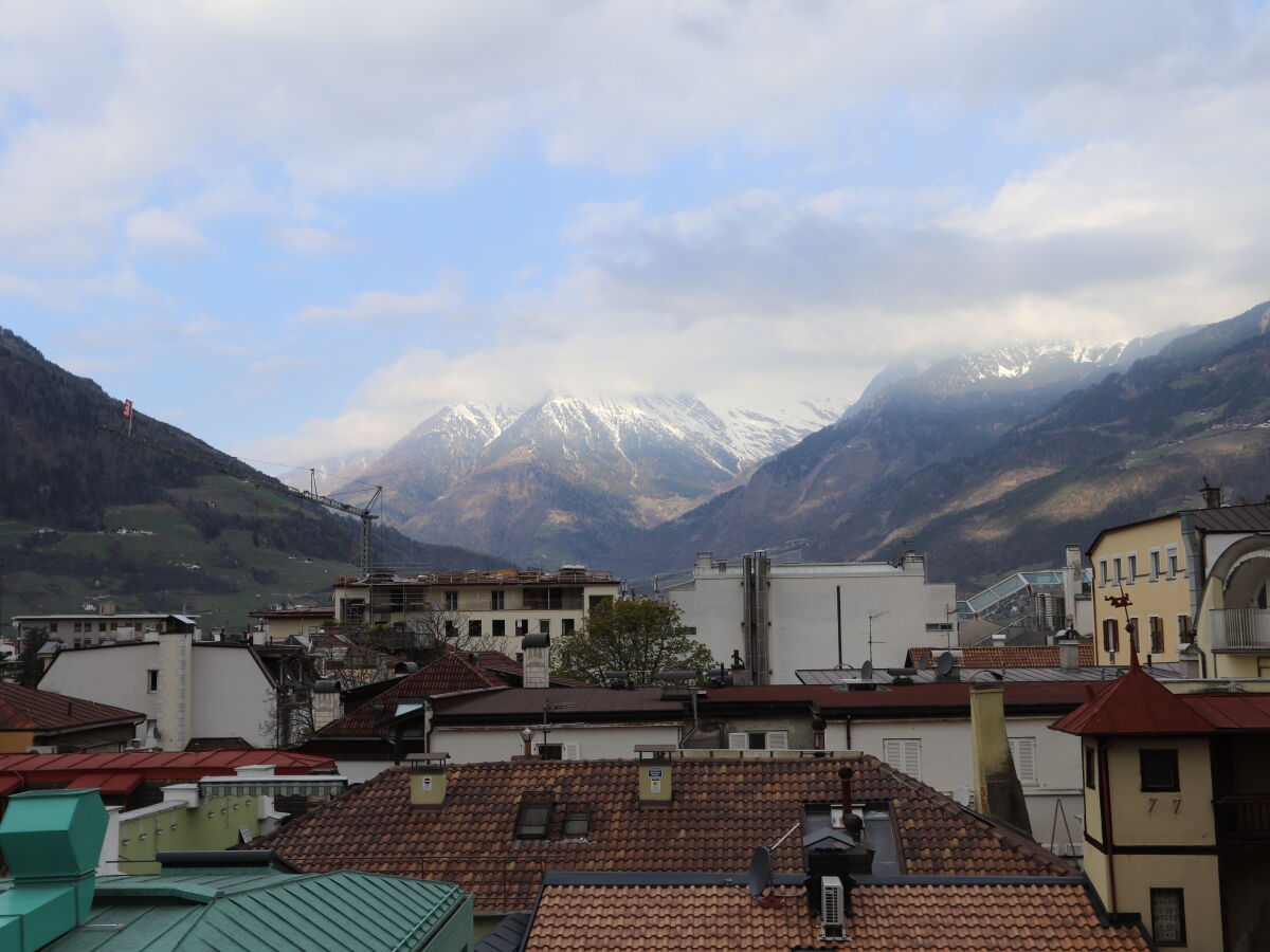 Blick über Meran von der FeWo aus