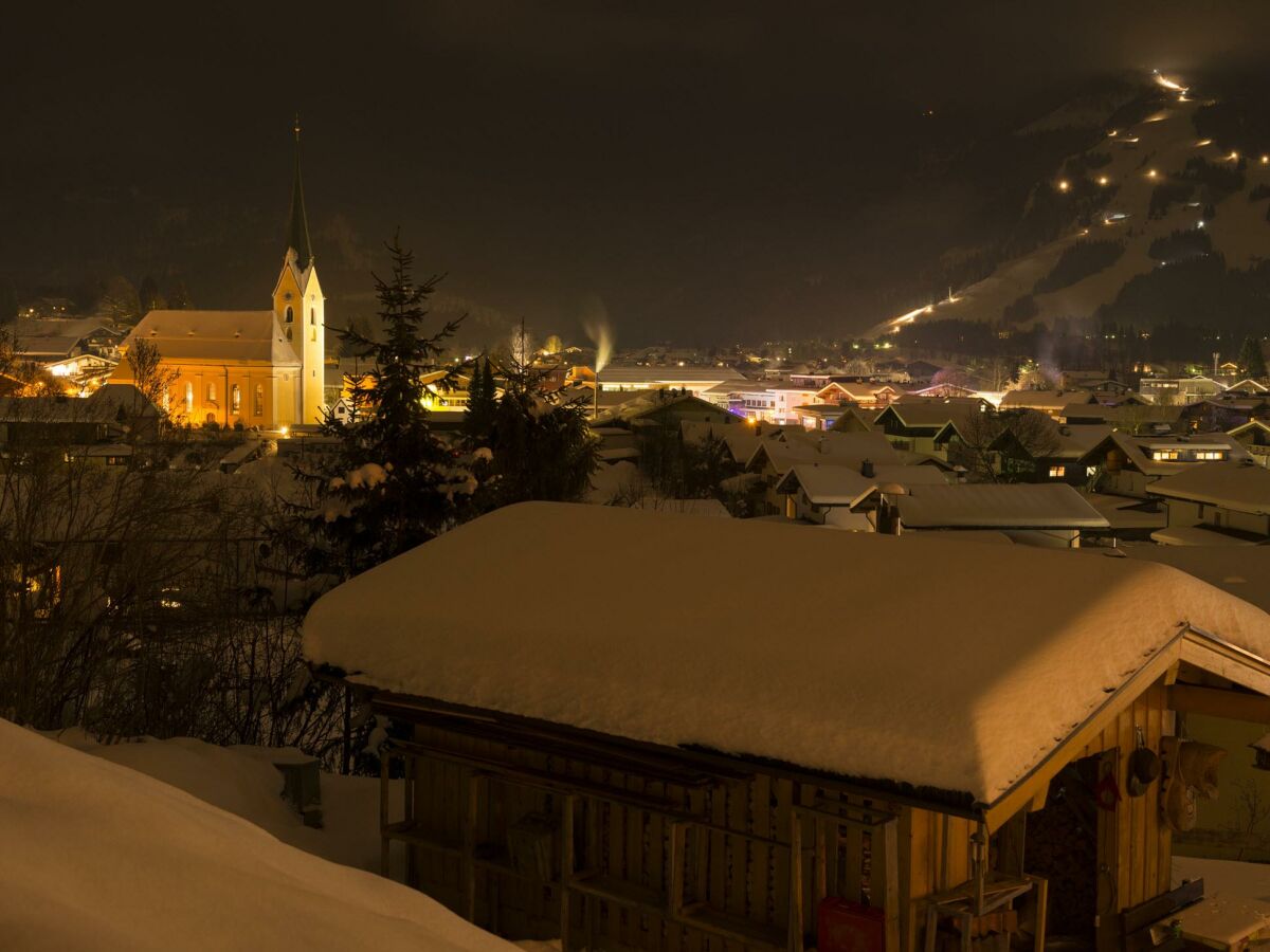 Kaiserwinkl_Bergpanorama Kössen Nacht