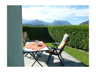 Ferienwohnung Sonnenwiese, Ausblick im Sommer I