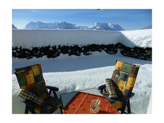 Ferienwohnung Sonnenwiese, Ausblick im Winter I