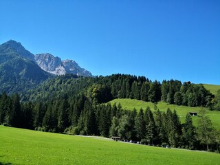 Ausblick auf den Zahmen Kaiser
