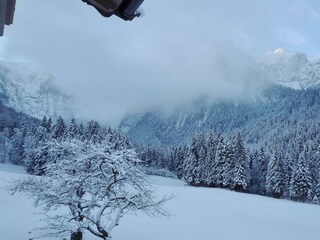 Winter Blick auf den Zahmen Kaiser