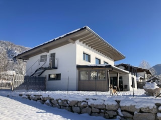 Haus mit Aufgang Ferienwohnung