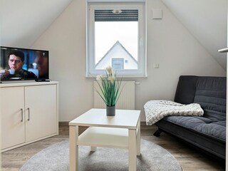 Schlafcouch im DG