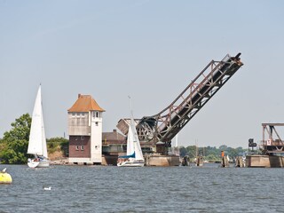 Klappbrücke Lindaunis I Quelle: OFS / Matzen