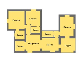 Apartamento de vacaciones Bucine Plano de planta 22