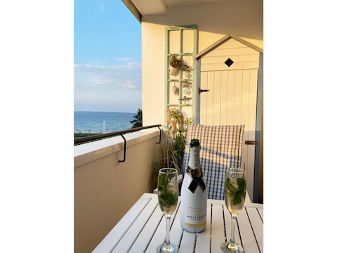 Ferienwohnung Smögen mit Meerblick