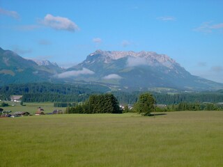 Sommerblick vom Balkon