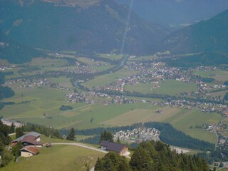 Blick auf Kössen