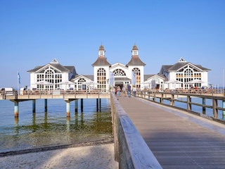 Hauptstrand Sellin mit der Seebrücke