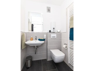 Bad/Waschtisch und WC