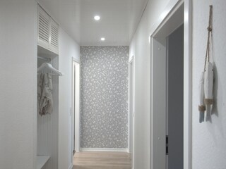 Flur mit Garderobe