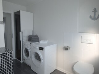 Waschmaschine und Trockner zur kostenfreien Nutzung