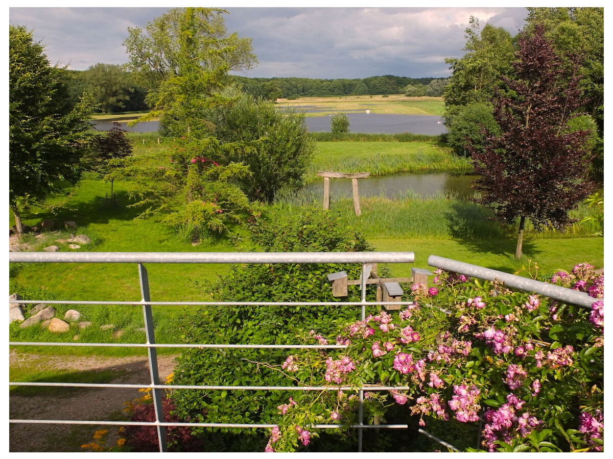 Blick vom Balkon