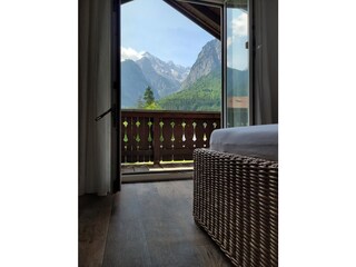 Ausblick vom Schlafzimmer Nr 4