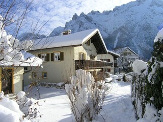 Garten im Winter