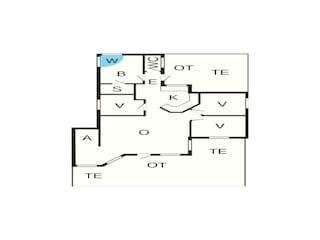 Vakantiehuis Marielyst Grondplan 34