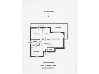Apartamento de vacaciones Stresa Plano de planta 32
