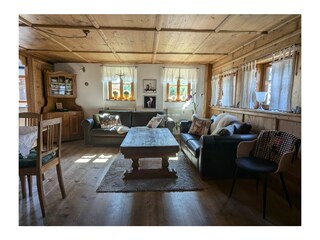 Wohnzimmer in der untere Wohnung