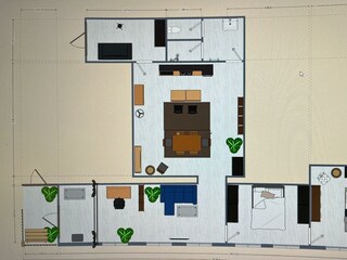Ferienwohnung Grundriss
