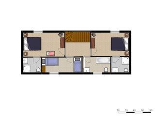 Casa per le vacanze Vesly Pianta del piano 42