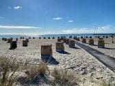 Der umliegende Strand