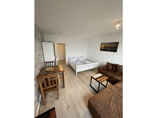 Das Wohnschlafzimmer
