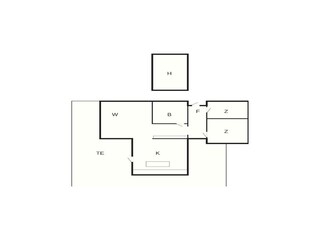 Vakantiehuis Trensum Grondplan 28