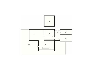Vakantiehuis Trensum Grondplan 28