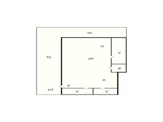 Casa de vacaciones Ertebølle Plano de planta 40